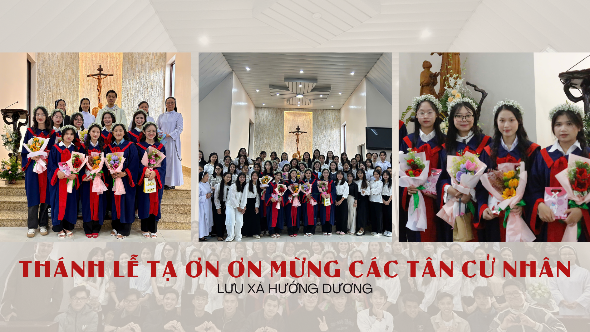 Lưu Xá Hướng Dương Đà lạt – Thánh lễ Tạ ơn mừng các tân cử nhân